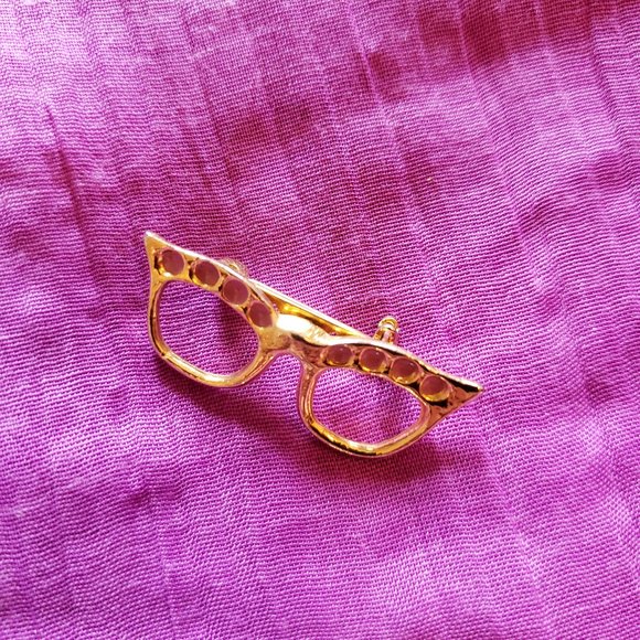 Lot Vintage Vtg Gold Silver Brass Metal 10 Brooches Pins Clips 1 Pair Shoe Clips - Picture 7 of 13